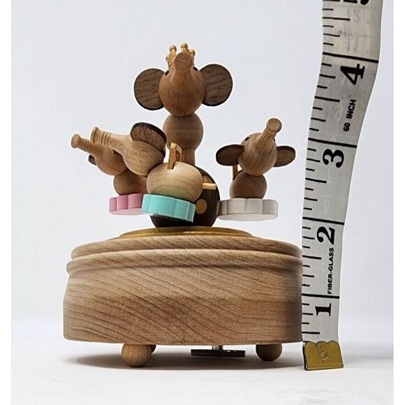 Wooderful Life Rotating Musical Box Whimsy Elephants Papyrus Baby  Works‎ 5" - Picture 7 of 8